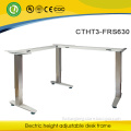 Office furniture standing desk with electric L shape steel frame alibaba express